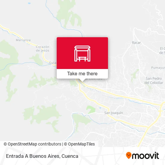 Mapa de Entrada A Buenos Aires
