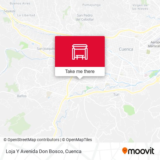 Mapa de Loja Y Avenida Don Bosco