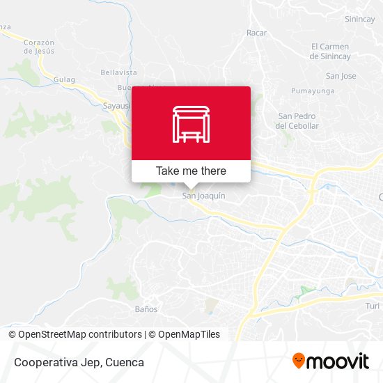 Mapa de Cooperativa Jep