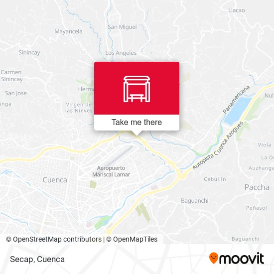 Secap map