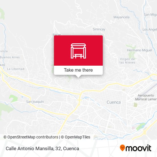 Mapa de Calle Antonio Mansilla, 32