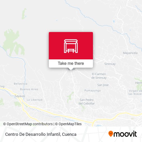 Centro De Desarrollo Infantil map