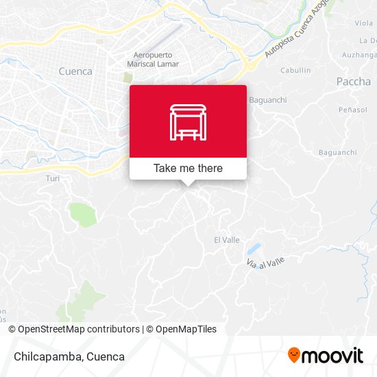 Mapa de Chilcapamba