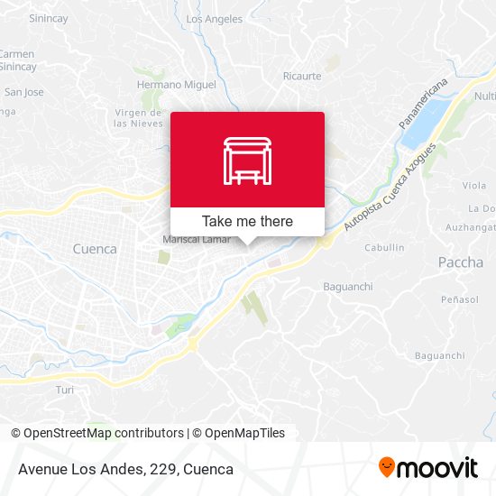 Avenue Los Andes, 229 map