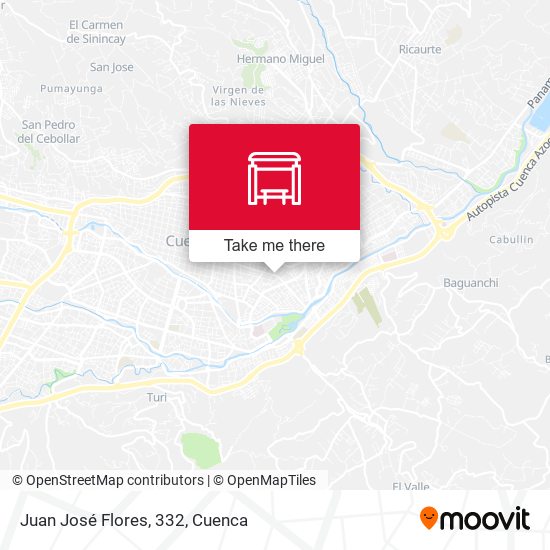 Juan José Flores, 332 map