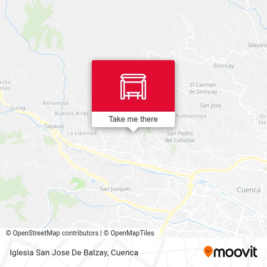 Iglesia San Jose De Balzay map