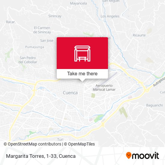 Mapa de Margarita Torres, 1-33