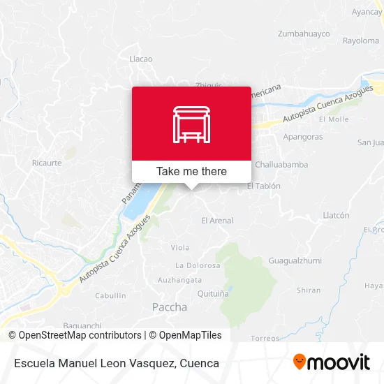 Escuela Manuel Leon Vasquez map