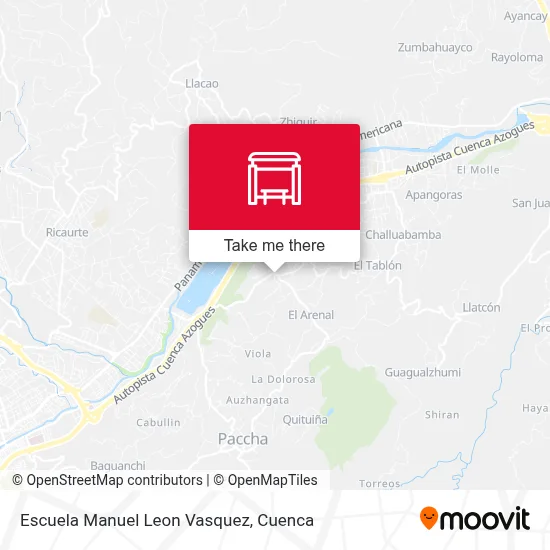 Escuela Manuel Leon Vasquez map