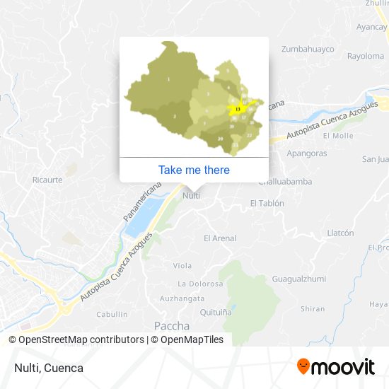 Nulti map