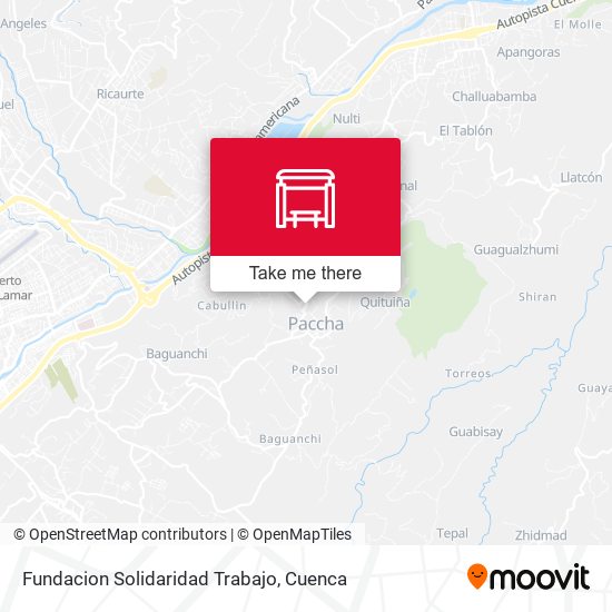 Fundacion Solidaridad Trabajo map