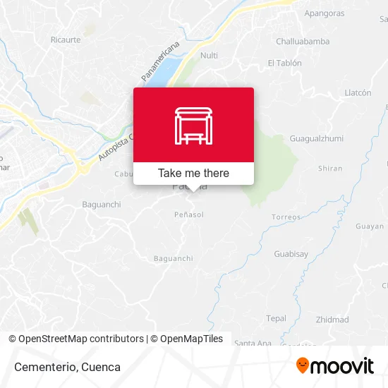 Cementerio map