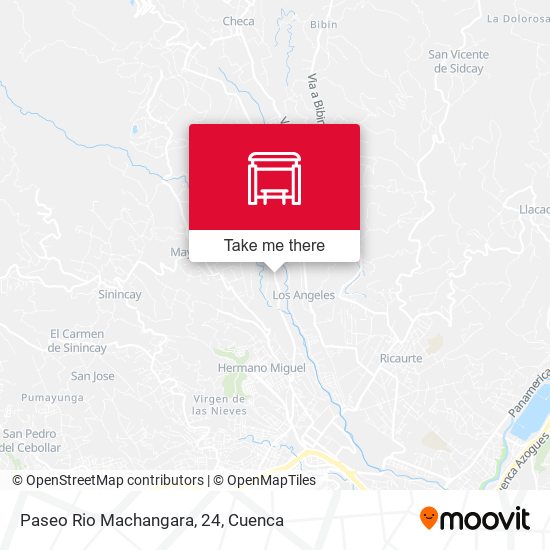 Mapa de Paseo Rio Machangara, 24