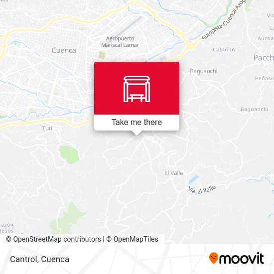 Mapa de Cantrol