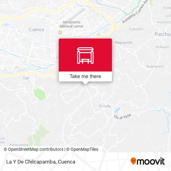 Mapa de La Y De Chilcapamba