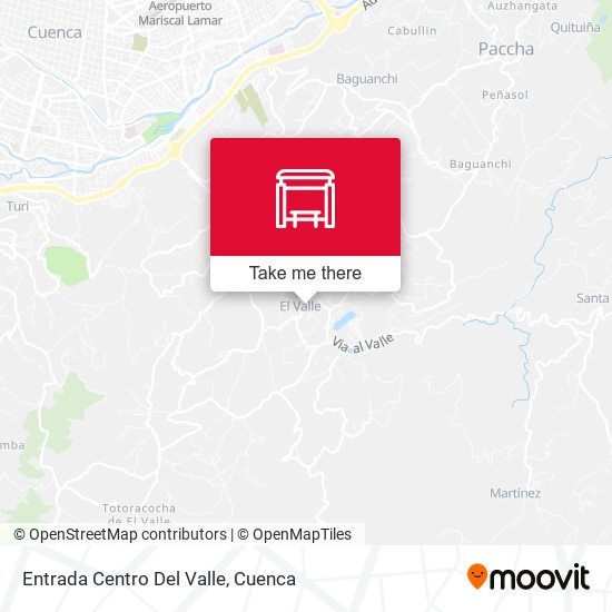 Mapa de Entrada Centro Del Valle