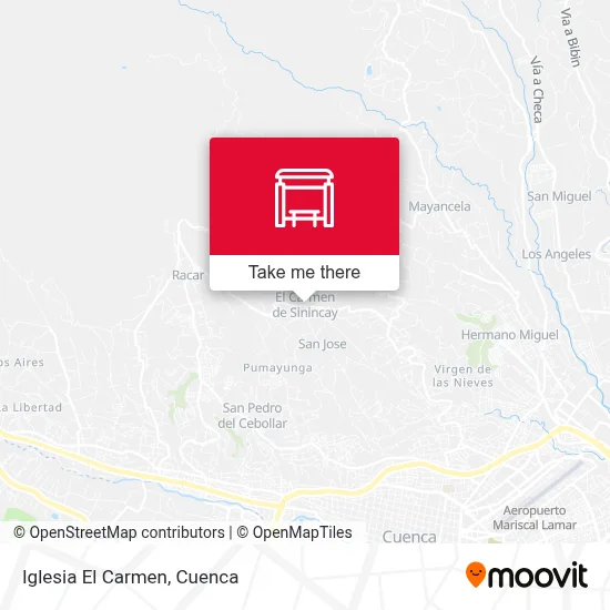 Iglesia El Carmen map