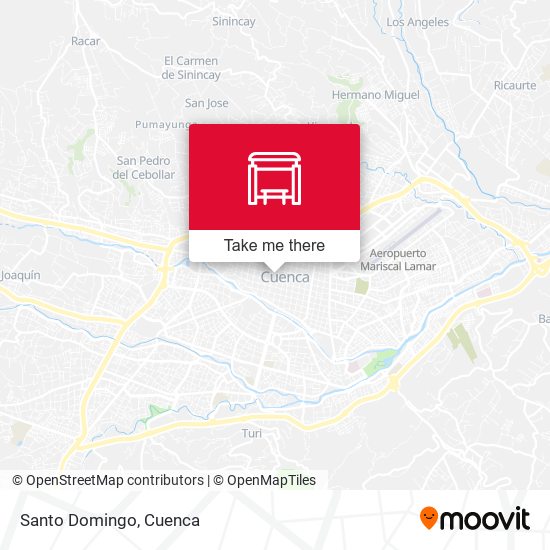 Mapa de Santo Domingo