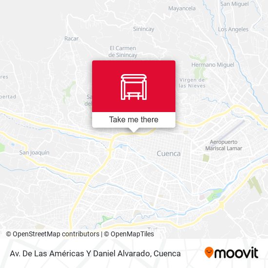 Mapa de Av. De Las Américas Y Daniel Alvarado