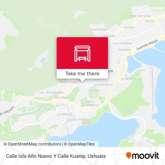 Calle Isla Año Nuevo Y Calle Kuanip map