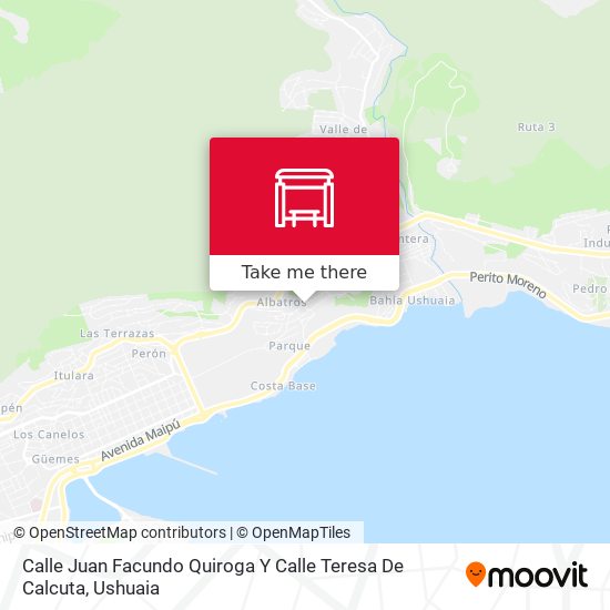 Mapa de Calle Juan Facundo Quiroga Y Calle Teresa De Calcuta
