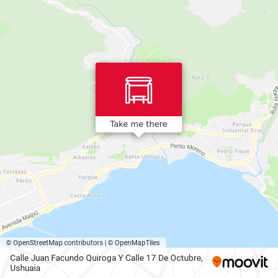 Calle Juan Facundo Quiroga Y Calle 17 De Octubre map