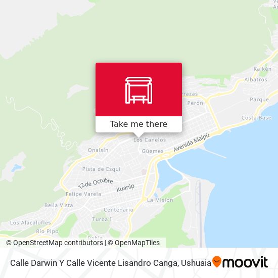 Calle Darwin Y Calle Vicente Lisandro Canga map