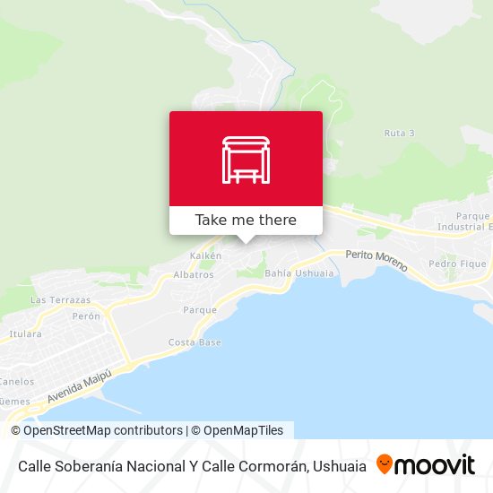 Calle Soberanía Nacional Y Calle Cormorán map