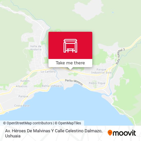 Mapa de Av. Héroes De Malvinas Y Calle Celestino Dalmazo