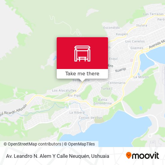 Mapa de Av. Leandro N. Alem Y Calle Neuquén