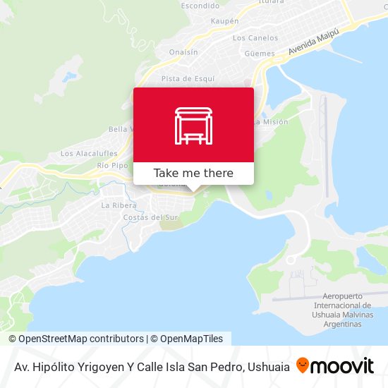 Av. Hipólito Yrigoyen Y Calle Isla San Pedro map