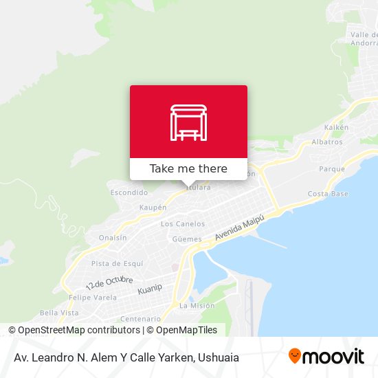 Mapa de Av. Leandro N. Alem Y Calle Yarken