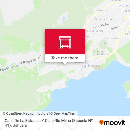 Calle De La Estancia Y Calle Río Milna (Escuela Nº 41) map