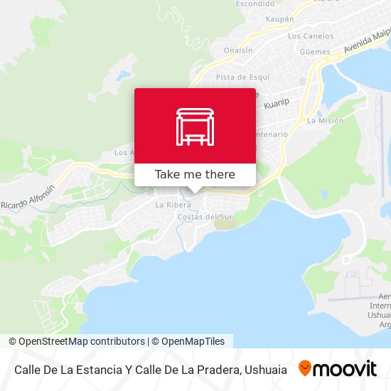 Mapa de Calle De La Estancia Y Calle De La Pradera