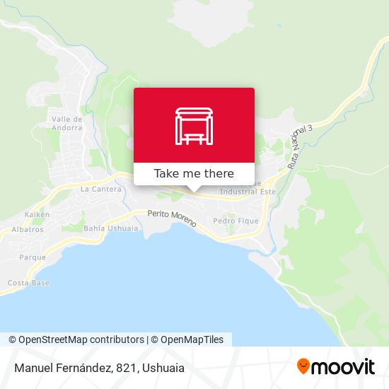 Manuel Fernández, 821 map