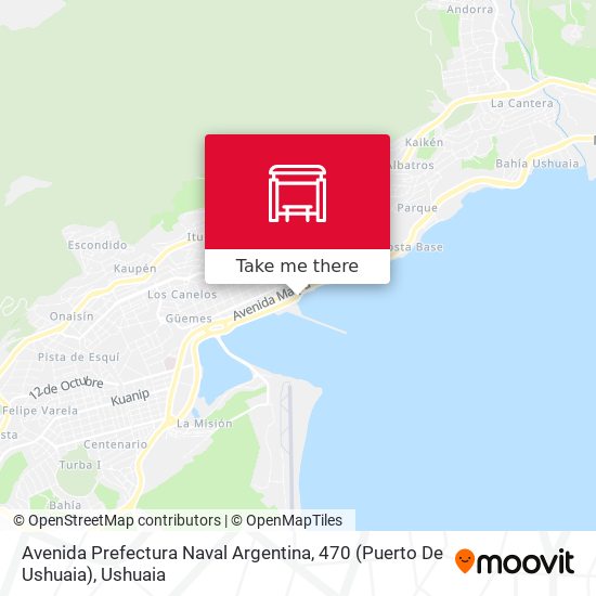 Avenida Prefectura Naval Argentina, 470 (Puerto De Ushuaia) map