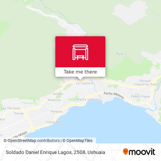 Soldado Daniel Enrique Lagos, 2508 map
