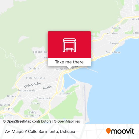 Mapa de Av. Maipú Y Calle Sarmiento