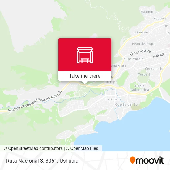 Ruta Nacional 3, 3061 map