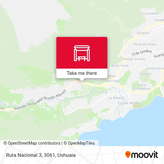 Ruta Nacional 3, 3061 map