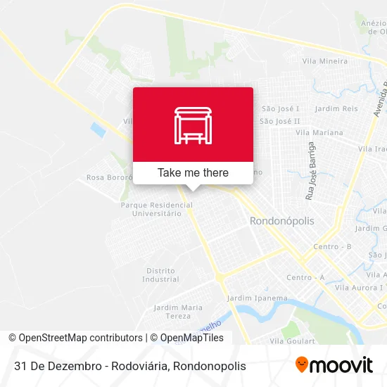 31 De Dezembro - Rodoviária map