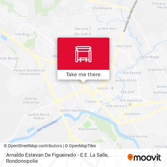 Mapa Arnaldo Estevan De Figueiredo - E.E. La Salle