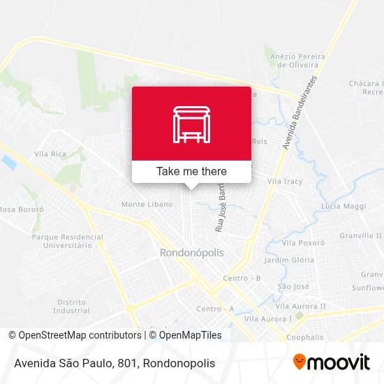 Avenida São Paulo, 801 map