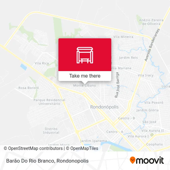 Barão Do Rio Branco map
