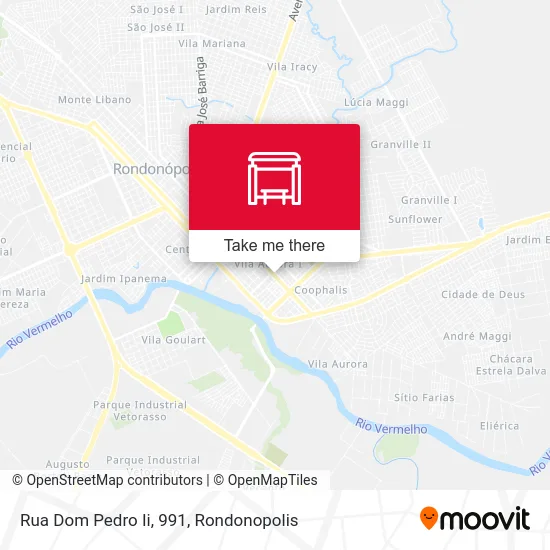 Rua Dom Pedro Ii, 991 map