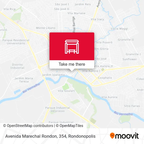 Avenida Marechal Rondon, 354 map