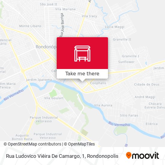 Rua Ludovíco Viêira De Camargo, 1 map