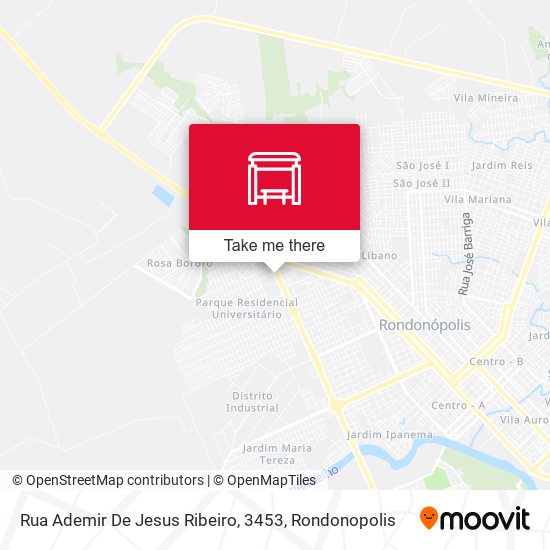 Rua Ademir De Jesus Ribeiro, 3453 map