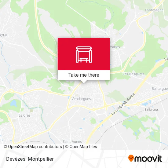 Devèzes map
