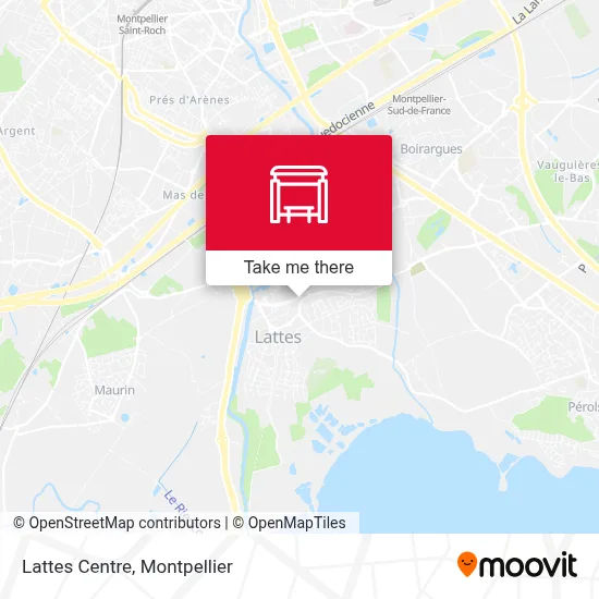 Lattes Centre map